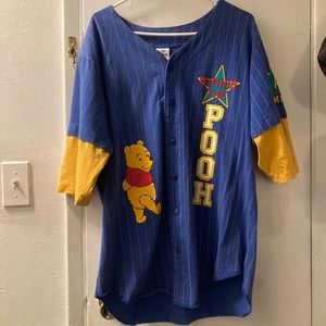 Vintage Disney Pooh Baseball Jersey